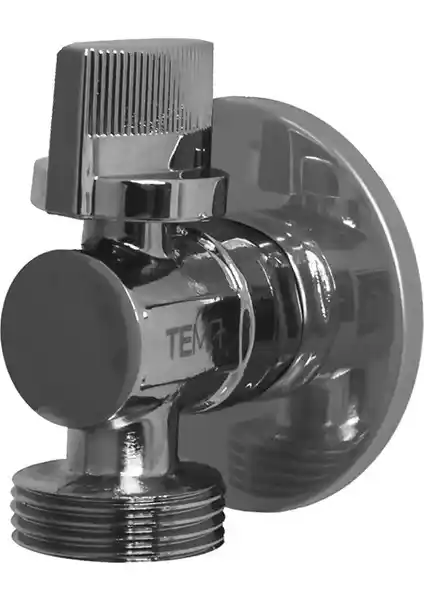 Tema Çamaşır Makinesi Musluğu 3/4" 69120 Krom Kaplama Dayanıklı ve Estetik Tasarım