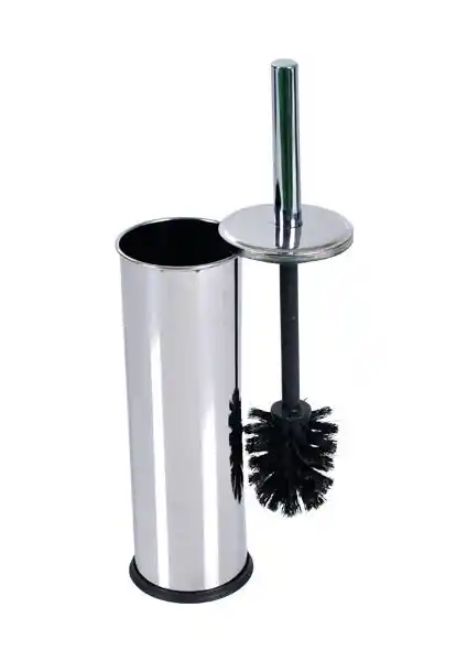 Tema Düz Kapak Krom WC Tuvalet Fırçası: Dayanıklı ve Estetik Banyo Aksesuarı Tanıtımı