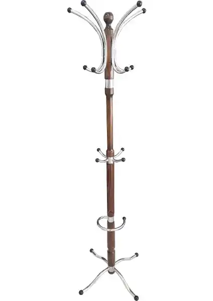 Tolunay Ayaklı Askılık Portmanto Palmiye Modeli Modern ve Dayanıklı Tasarım