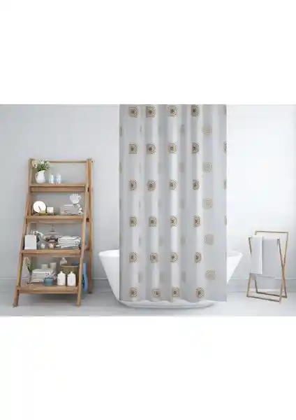 Tropik Home 3 Boyutlu Duş Perdesi ile Modern ve Fonksiyonel Banyo Dekorasyonu