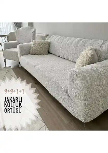 Tuchmall 3+3+1+1 Koltuk Örtüsü Takımı: Koruma ve Estetiğin Modern Çözümü