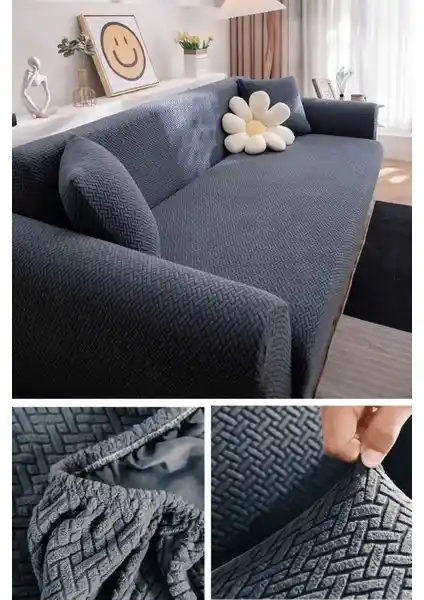 Tuchmall Tuğla Desen Koltuk Örtüsü: Modern ve Dayanıklı Dekorasyon Ürünü