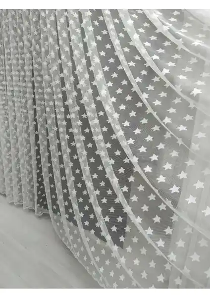 Tül Shop Yılz Desenli Tül Perde: Şık ve Dayanıklı Modern Ev Dekorasyonu İçin