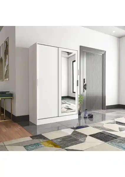 Tumblera Aura White Portmanto Vestiyer Modern Tasarım ve İşlevsellik Sunar