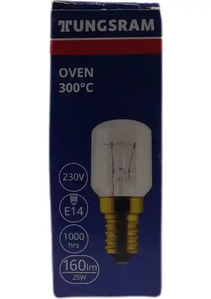 Tungsram 5 Adet 25W E14 Duy Fırın Ampulleri Güvenilir ve Uzun Ömürlü Aydınlatma Çözümü