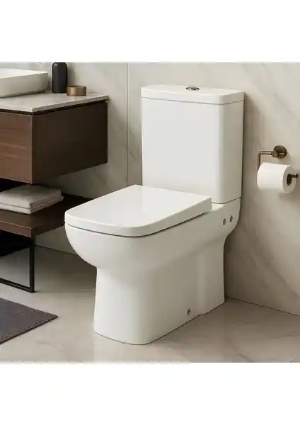 Turavit Plaza Kanallı Duvara Sıfır Klozet: Modern ve Dayanıklı Banyo Ürünü