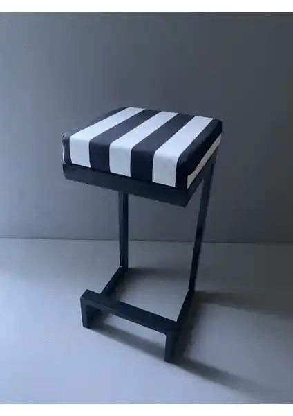 Turgutsan Mobilya Modern Metal Bar Taburesi 65 cm Yükseklik ve Dayanıklı Tasarım