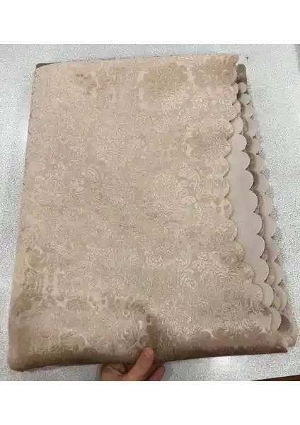 Türkanlar Home Süngerli Kadife Koltuk Örtüsü Kahverengi Modern ve Şık Tasarım