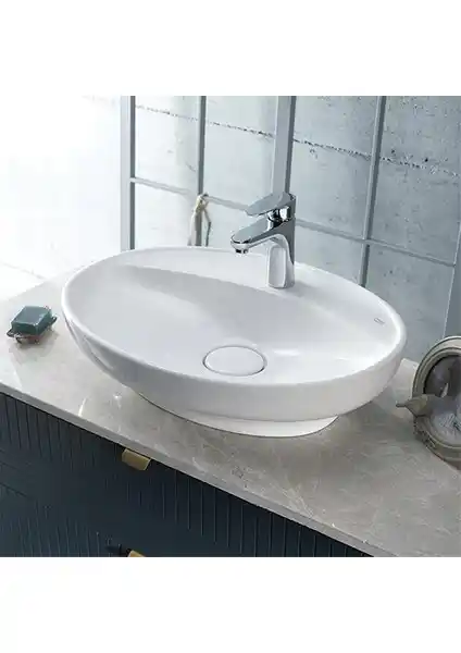 Turkuaz Seramik Cerastyle Lal C Tezgah Üstü Lavabo: Modern ve Dayanıklı Banyo Çözümü