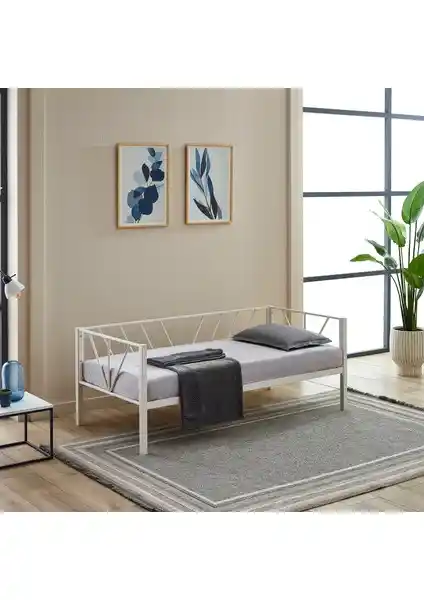 Unimet Alchera Daybed: Modern ve Dayanıklı Metal Tasarım, Kolay Kurulum ve Estetik Çözüm