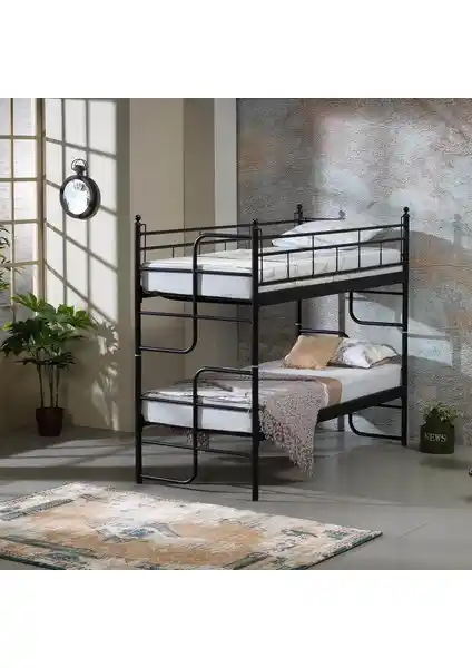 Unimet Armas Metal Ranza 90x200: Dayanıklı ve Çok Yönlü Modern Yatak Çözümü