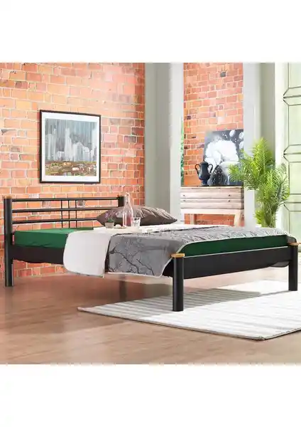 Unimet Kappis-S Çift Kişilik Ferforje Metal Karyola - Modern Tasarım ve Dayanıklılık