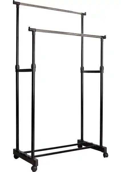 Unkatech Tekerlekli İkili Askılık: Ayarlanabilir ve Dayanıklı Modern Depolama Çözümü