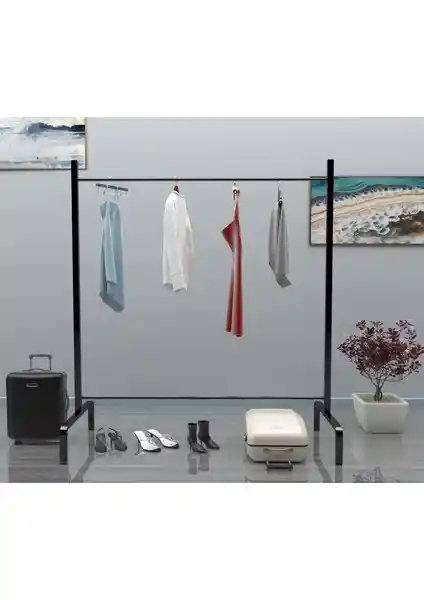 Uyan Ayaklı Konfeksiyon Askısı: Modern ve Dayanıklı Depolama Çözümü