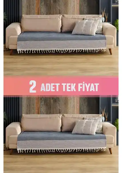 Vagonik Sofia Oturma Alanını Örten 2 Adet Koltuk Örtüsü Şık ve Dayanıklı Tasarım