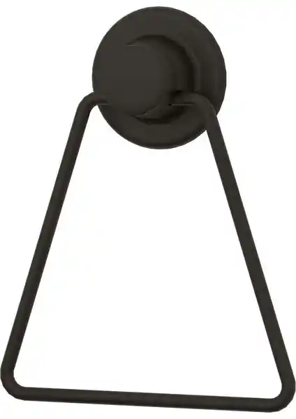 Vakumlu Üçgen Havluluk Mat Siyah DM233 - Pratik ve Şık Duvar Aksesuarı