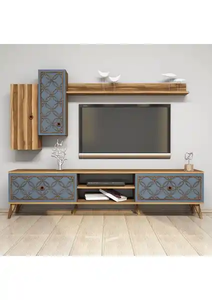 Variant Concept Ceviz TV Ünitesi Modern ve Dayanıklı Mobilya Seçeneği