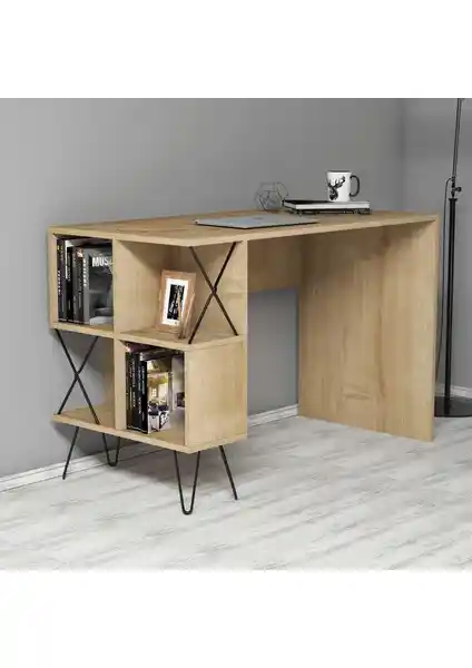 Variant Extra Çalışma Masası Meşe - Dayanıklı ve Modern Ofis Mobilyası