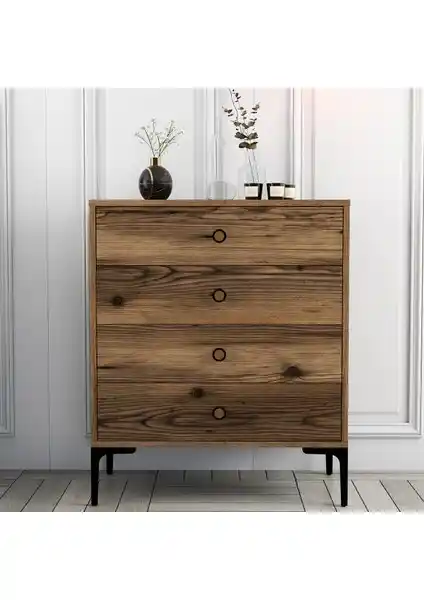 Variant Lizbon 4 Çekmece Şifonyer Modern Tasarım ve Fonksiyonellik Bir Arada