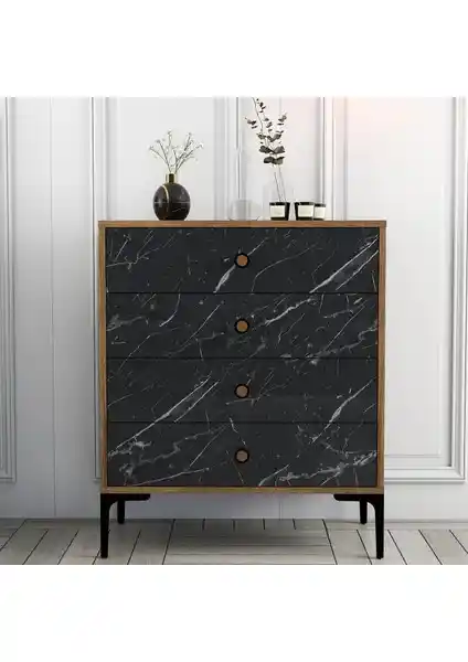 Variant Lizbon 4 Çekmeceli Şifonyer Modern Tasarım ve Fonksiyonellik Bir Arada