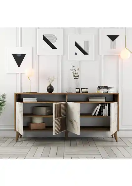 Variant Milan 160CM Konsol: Modern Tasarım ve Dayanıklılıkla Şıklığı Yansıtan Mobilya Seçeneği