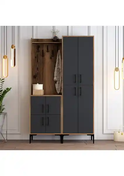 Variant Mobilya Berlin Ba Portmanto: Modern, Dayanıklı ve Şık İç Mekan Mobilyası