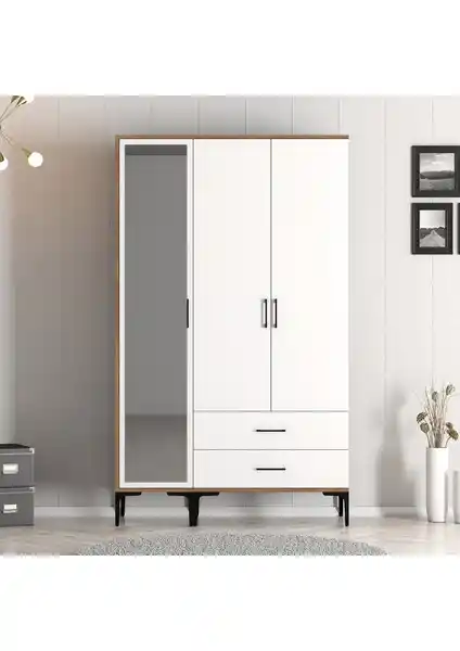 Variant Mobilya Kumsal 3 Kapılı Gardrop Modern Tasarım ve Dayanıklılık Sunar