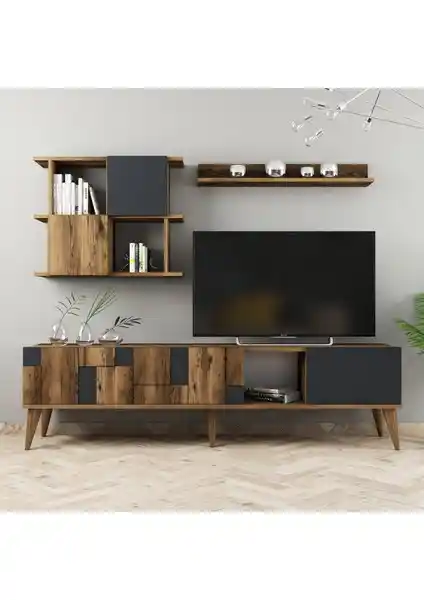 Variant Mobilya Madrid TV Ünitesi Modern Tasarım ve Dayanıklılık Sunar