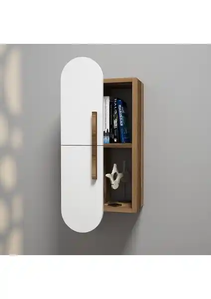 Variant Rose Duvar Rafı Ceviz ve Beyaz Seçenekleriyle Modern ve Dayanıklı Tasarım