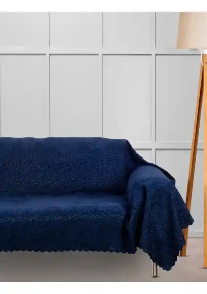 Velerde Home Jakar Şönil Kaymaz Koltuk Örtüsü Modern ve Dayanıklı Tasarım