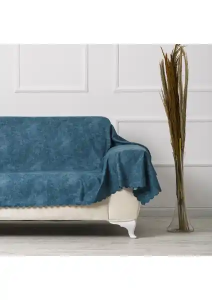 Velerde Home Vessel Çift Taraflı Battal Boy Koltuk Örtüsü Modern ve Pratik Tasarım