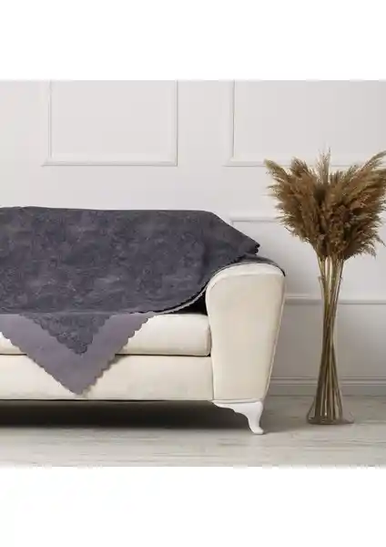 Velerde Home Vessel Çift Taraflı Çekyat Koltuk Örtüsü Şalı Modern ve Dayanıklı Tasarım