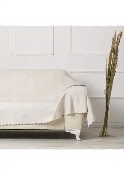 Velerde Home Vessel Süt Battal Boy Çift Taraflı Çekyat Koltuk Örtüsü Üstün Koruma ve Estetik Sağlar