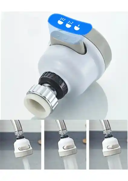 Vie Tasarruflu Oynar Başlık Krom 3 Fonksiyonlu Musluk Başlığı Ürün İncelemesi