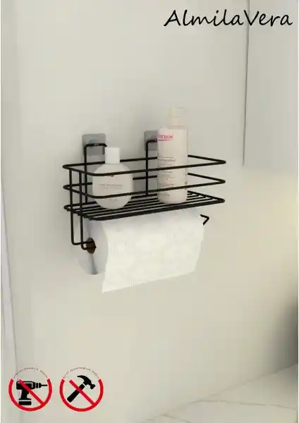 Viki House Yapışkanlı Raflı Kağıt Rulo Havluluk ve Peçetelik Modern Tasarım