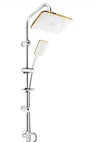 Vilas Atlantis Gold Robot Duş Seti: Modern ve Dayanıklı Banyo Aksesuarları