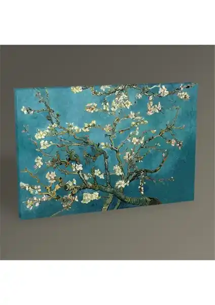 Vincent Van Gogh Badem Dalları Temalı Tablo: Modern Dekorasyon İçin Estetik ve Uygun Fiyatlı Seçenek