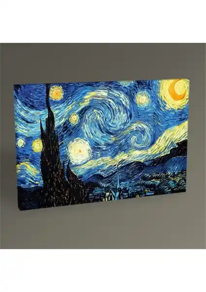 Vincent Van Gogh Yıldızlı Gece Tablosu 30x20 cm – Sanatın Gücü ve Derin Anlamı