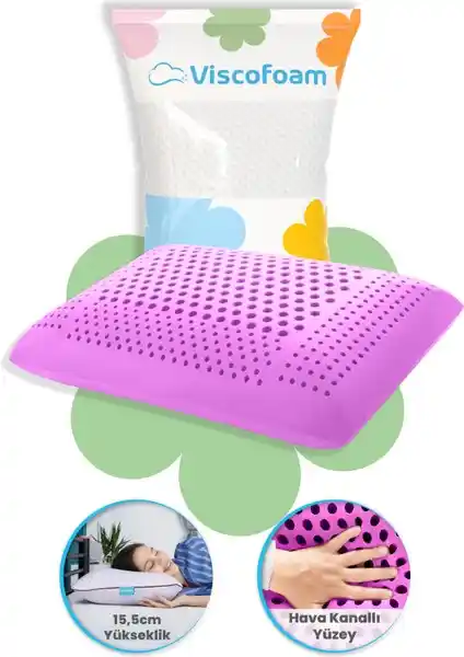 Viscofoam Air Terapi Hava Kanallı Ortopedik Yastık: Konfor ve Boyun Sağlığını Destekleyen Ürün