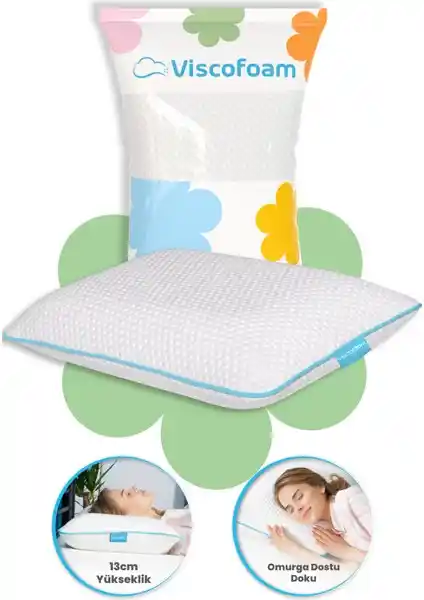 Viscofoam Boyun Destekli Ortopedik Yastık ile Rahat ve Sağlıklı Uyku Deneyimi