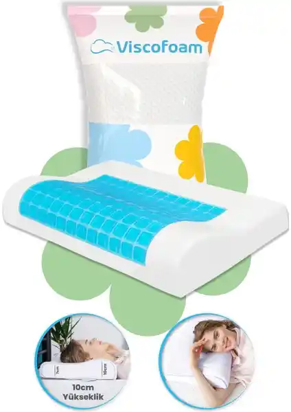 Viscofoam Terletmeyen Boyun Destekli Ortopedik Yastık ile Daha Sağlıklı ve Konforlu Uyku Deneyimi