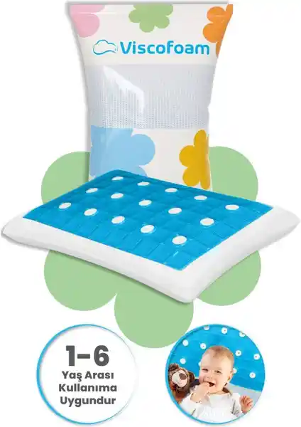 Viscofoam Terletmeyen Hava Kanallı Ortopedik Bebek Yastığı Ürün Tanıtımı ve Özellikleri