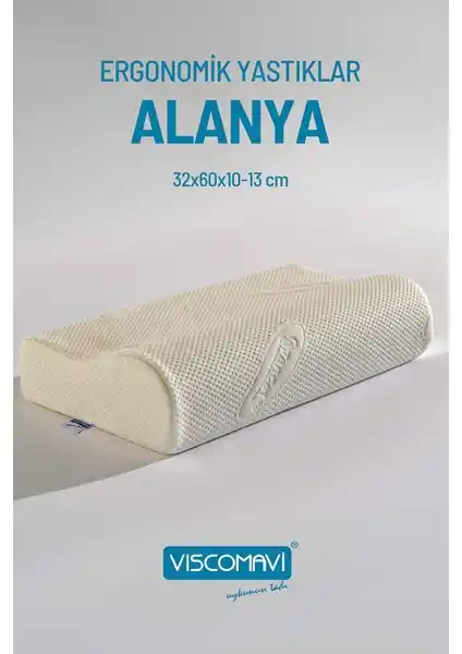 Viscomavi Alanya Ortopedik ve Ergonomik Hafızalı Visco Yastık: Sağlıklı Uyku İçin Uygun Seçenek
