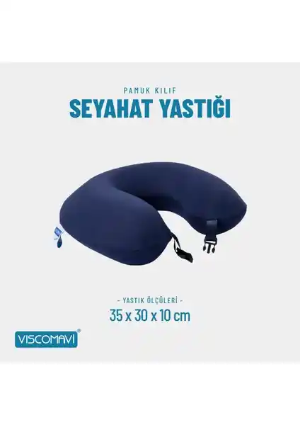 Viscomavi Visco Seyahat Yastığı: Ergonomik ve Konforlu Boyun Destekli Seyahat Ürünü
