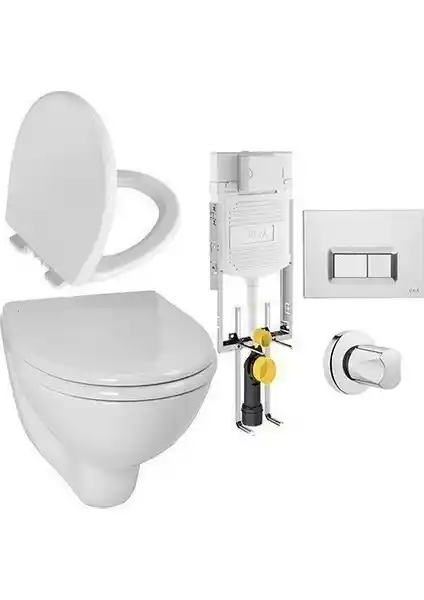 VitrA Gömme Rezervuar ve Arkitekt Asma Klozet: Modern Banyo Tasarımı İçin Yenilikçi Çözümler