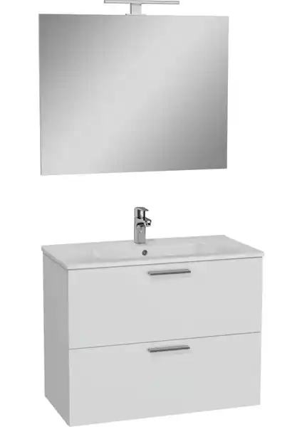 VitrA Mia 75024 Banyo Dolabı Seti: Modern Tasarım ve Fonksiyonellik Bir Arada