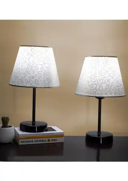 Vivido Abajur Sarmaşık Modern Ikili Yatak Odası Abajur Şık ve Fonksiyonel Tasarım