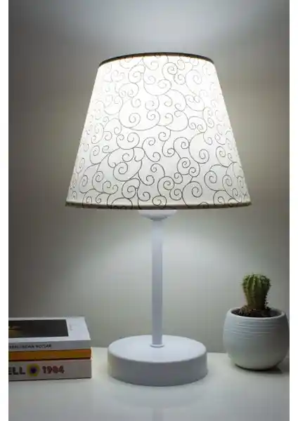 Vivido Abajur Sarmaşık Modern Yatak Odası Abajuru Estetik ve Fonksiyonel Tasarım