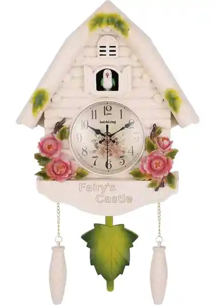 Vonluxe Canlı Guguklu Duvar Saati: Modern Tasarım ve İşlevselliğin Şık Buluşması