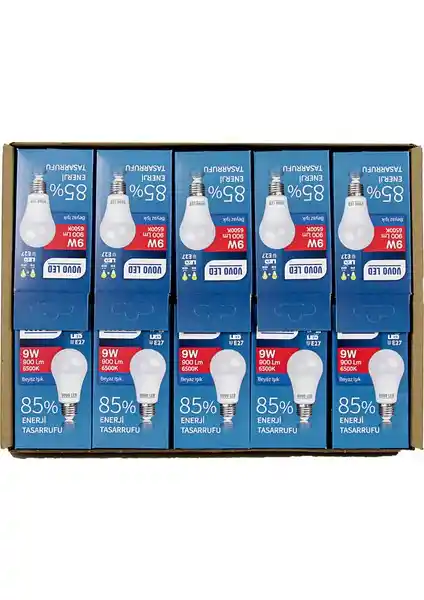 Vovo LED Ampul 9W Enerji Tasarruflu ve Yüksek Performanslı Aydınlatma Çözümü